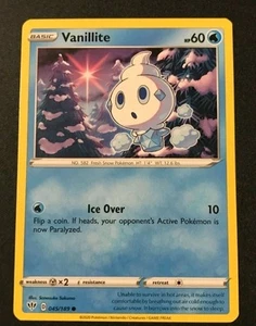 Vanillite 045/189 Darkness Ablaze NM Regular Common Pokemon Card - Picture 1 of 2