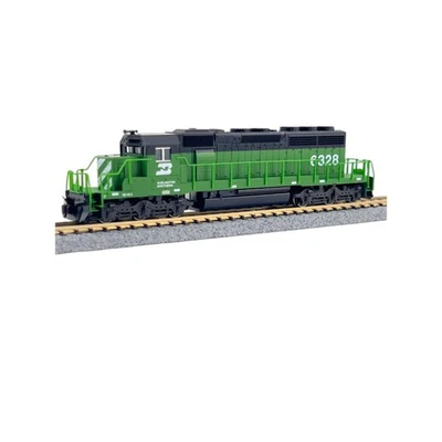 N Kato 176-4822-DCC SD40-2 Diesel Locomotive BN #6328 DCC - Image 1 of 4