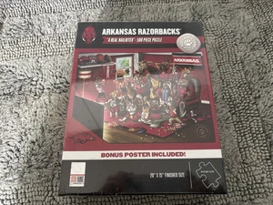 ARKANSAS RAZORBACKS ~ 500 PC. PUZZLE ~ A REAL NAILBITER ~ NEW / SEALED - Picture 1 of 2