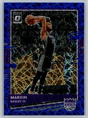2020-21 Donruss Optic #47 Marvin Bagley III Blue Velocity - Image 1 of 2