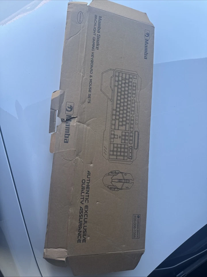 Mamba SnakeBACKLIGHT GAMING KEYBOARO & MOUSE SETS - Image 1 of 2