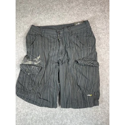 Fox Racing 短裤男式 33 码黑色条纹货物实用宽松垃圾战术 — 第 1/4 张图片