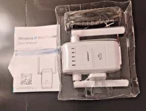 Extensor de alcance WiFi 300 Mbps repetidor inalámbrico router AP amplificador de señal de Internet - Imagen 1 de 8