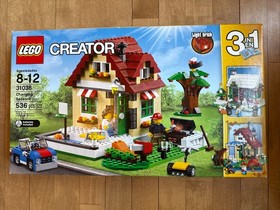 Lego Creator 3 in 1 Changing Seasons 31038 536 Pieces RETIRED New In Sealed Box!