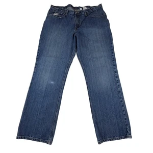 CINCH MEN'S WHITE LABEL RELAXED FIT DENIM JEANS DARK STONEWASH MEN’S SZ 40X32 - Picture 1 of 7