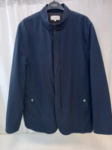 ❤️ Reiss Blue Mens Jacket Quilted Lining Size XL Vgc - Picture 1 of 4