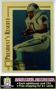 1996 Collector's Edge President's Reserve #25 Derrick Moore Panthers /20000 - Bild 1 von 2
