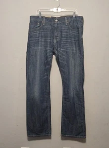 Levis Herren Jeans Neu mit Etikett 514 Straight Leg Slim Fit Größe 36/32 Blau - Bild 1 von 8