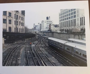 1976 Atlantic Terminal Brooklyn Long Island Railroad LIRR New York FARBFOTO - Bild 1 von 1