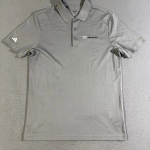 Adidas Buick GMC Polo Shirt Medium Employee Dealer Uniform Performance Shirt - Picture 1 of 8