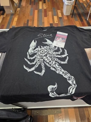 Camisa autógrafa Sting WWE WCW JSA Foto 1 de 4