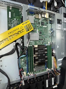 Supermicro SuperChassis CSE-815 X11SPW-TF  1U Rack Server platinum 6162 128gb - Picture 1 of 13
