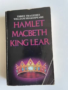 Hamlet Macbeth King Lear Shakespeare Tragedies Vintage Paperback 1970 Scholastic - Picture 1 of 4