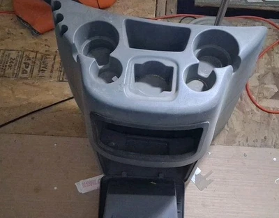 Portavasos consola Ford Econoline Van 97-12 E150 E250 E350 E450 OEM gris Foto 1 de 4