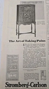 Nichts schöner als Stromberg Carlson Nr. 1929 642 Radio Vintage Werbung - Bild 1 von 1