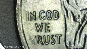 2022 P Quarter Anna May Wong "In COD We Trust" Error, Teardrop Error - Picture 1 of 4