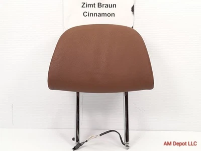 BMW 535i 528i 550i M5 F10 2011 asiento delantero reposacabezas activo canela marrón canela Foto 1 de 4