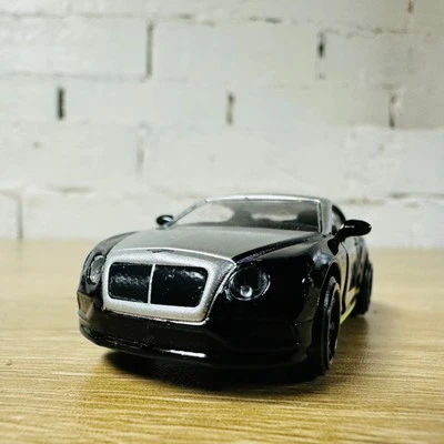 Bentley Continental GT V8 S черный серебристый Majorette REF252B - Изображение 1 из 4