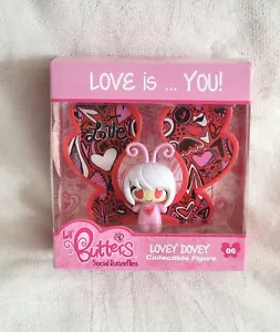 #6 Social Butterflies Lil Butters Lovey Dovey MIB Pink Little Girl Schmetterling - Bild 1 von 6
