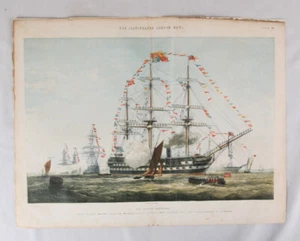 The Queen's Birthday by George Leighton, from Illustrated London News, July 1856 - Picture 1 of 5