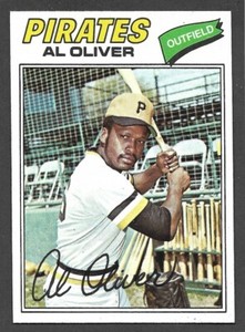1977 TOPPS #130  Al Oliver  PITTSBURGH PIRATES  EX-MINT+   B