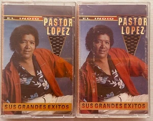 Pastor López - Sus Grandes Éxitos - Two Rare Original Cassettes Tape Colombia - Picture 1 of 9
