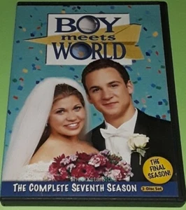 BOY MEETS WORLD SEASON 7 DVD Set - Family Comedy TV Show Funny Vintage 90's ABC - Picture 1 of 1