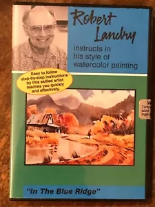 Robert Landry 'In The Blue Ridge' DVD instructional Watercolor Painting WeberART - Picture 1 of 2