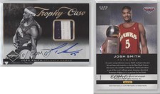 2011 Panini Limited Trophy Case Materials Signatures Prime /25 Josh Smith Auto