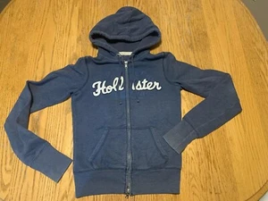 Sudadera con capucha Juniors Hollister Southern Cal 22 manga larga azul medio - Imagen 1 de 4