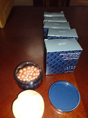 Avon Color Shimmer Glow Pearls All Over Face Highlighter Shimmer neutral NIB28oz - Image 1 of 4