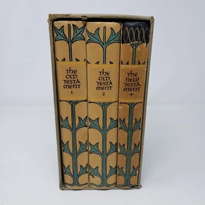 Holy Bible 3 Volume Box Set by Ronald Knox (Hardcover, Dust Jacket) - Picture 1 of 17