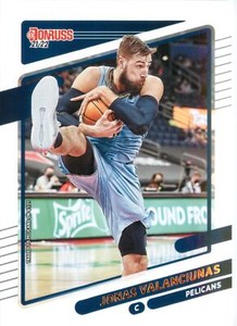 Jonas Valanciunas 2021-22 Donruss Basketball Base Card #46 New Orleans Pelicans