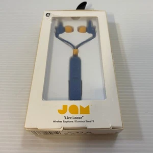 Jam Audio Live Loose Bluetooth Headset Sweat-Proof Active - In-Ear - Blue - Picture 1 of 6