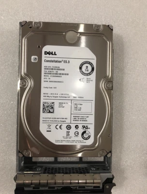 Dell 2TB 7200RPM 6Gb/s 3.5" SAS Hard Drive Seagate ST2000NM0023 01P7DP With Tray