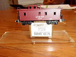 Microtreni a 50040 scala N AT & SF Caboose #1089 - Foto 1 di 2