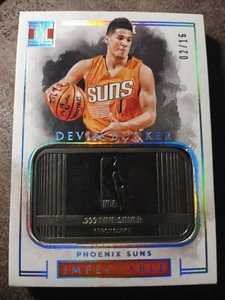 2016 PANINI IMPECCABLE DEVIN BOOKER /16 NBA LOGO SILVER #77 2ND YR 1ST BAR MINT? - Picture 1 of 2