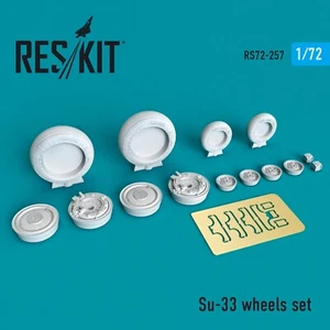 ResKit RS72-0257 Scale Model Kit 1:72 Su-33 Resin Wheel Upgrade Set for Aviation - Bild 1 von 24