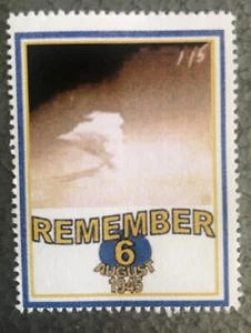 AUG 6 1945 HIROSHIMA ATOMIC BOMBING STAMP WWII MNH NG - Picture 1 of 1