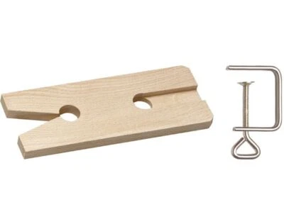 Laubsägetischchen Laubsäge Säge Vorrichtung Brett Laubsägebrett Klemme Zwinge - Bild 1 von 3