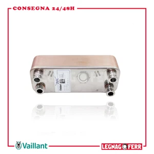 Scambiatore Sanitario 20 Piastre Caldaia Vaillant Ricambi Compatibili 065153 - Foto 1 di 1