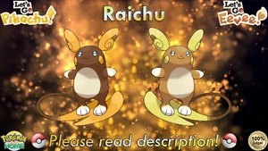 ⭐Shiny Non-shiny Alolan Raichu 6IV XL⭐Let's Go Pikachu Eevee HOME (💯Legal) - Bild 1 von 13
