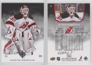 2010-11 Ultimate Collection /399 Martin Brodeur #33 HOF