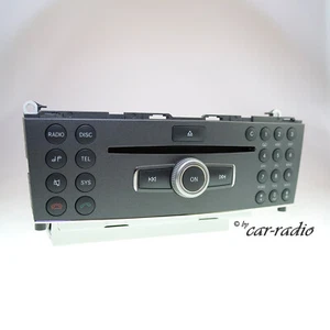 Original Mercedes W204 ZB Bedienteil Headunit CDC ECE mit 6-CD-Wechsler C GLK - Bild 1 von 8