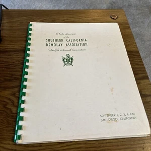 Southern California Demolay Association 1961 Photo Souvenir Book, San Diego - Imagen 1 de 6