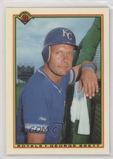 1990 Bowman Factory Set Collector's Edition (Tiffany) George Brett #382 HOF
