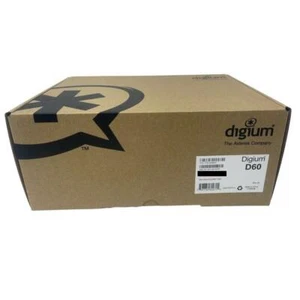Digium D60 IP Phone (1TELD060LF) - Brand New w/1-Year Warranty - Picture 1 of 4