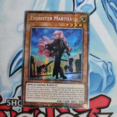 Yugioh English Exosister Martha POTE-EN025 Starlight Rare - Image 1 of 2