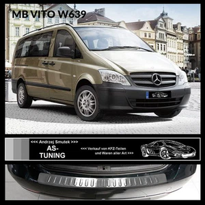 Ladekantenschutz Edelstahl V2A passend für MERCEDES VITO VIANO W639 - Bild 1 von 1