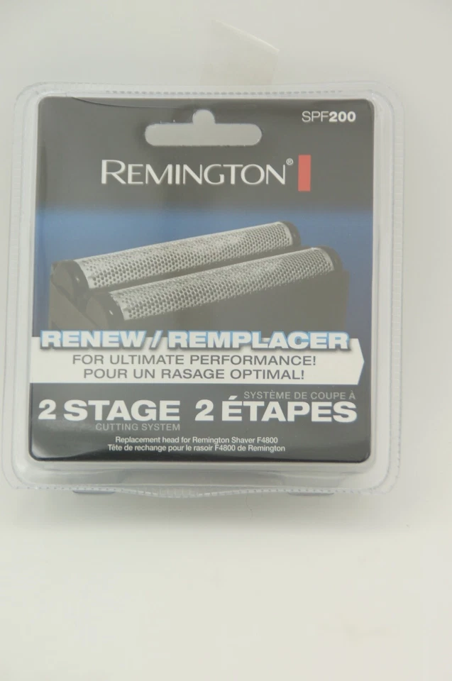 Remington SPF-200 Pantallas y Cortadores para Afeitadoras F4800, Plateado/Negro NUEVO Foto 1 de 1